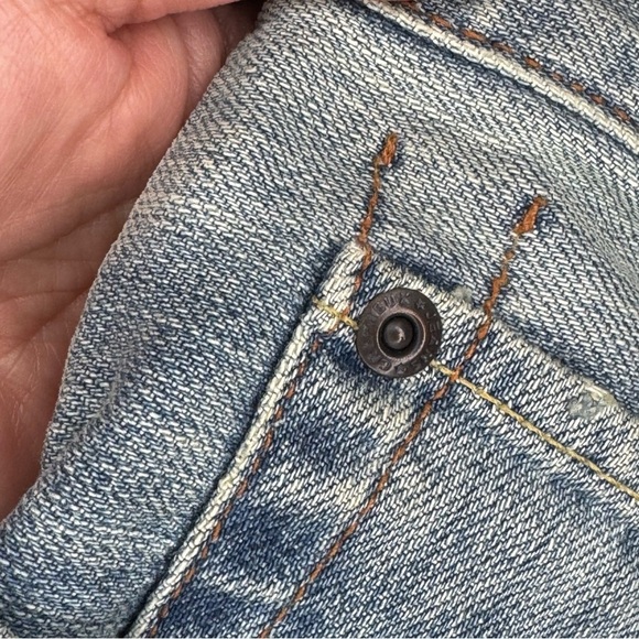 Cremieux Daniel Cremieux Men's Light Blue Jeans Relaxed fit 33 X 32 Vintagw Y2K - Picture 6 of 12